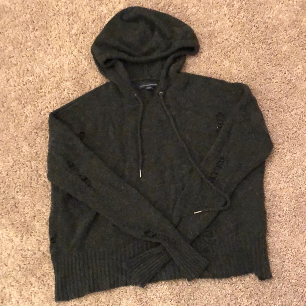 American eagle crop top sweater
